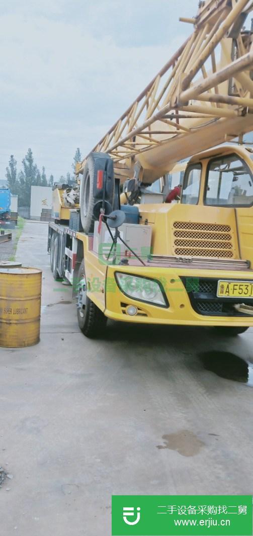 山東出售二手精品徐工吊車