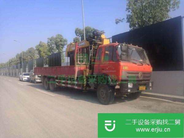 湖北出售二手14噸直臂式隨車吊