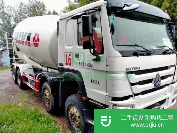 河北出售二手豪沃國五攪拌車大20方