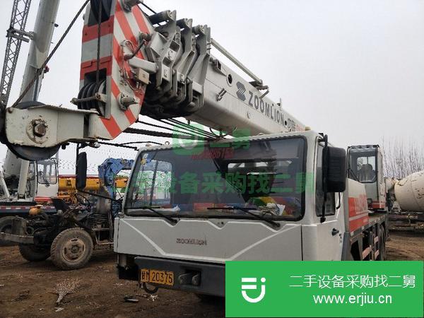 陜西出售二手中聯25噸吊車