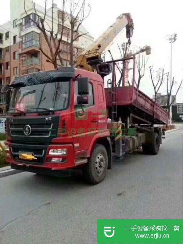 湖北出售二手10噸隨車吊