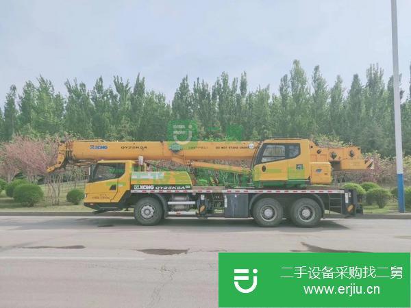河南出售二手25K5A國五汽車吊
