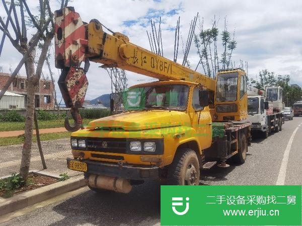 云南出售二手長江8噸吊車
