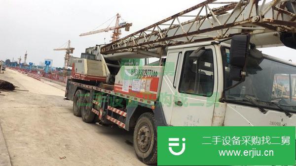 陜西出售二手中聯(lián)牌25v5吊車