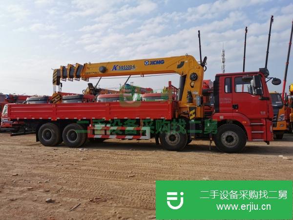 山東出售二手徐工20噸隨車吊