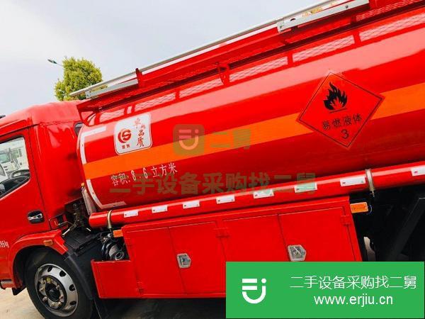 湖北出售二手8噸大輪胎油罐車