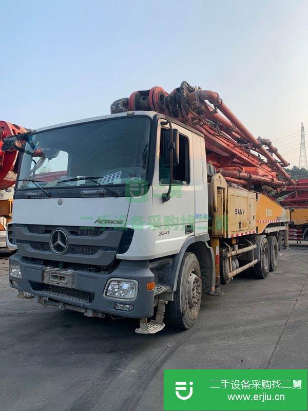 湖南出售二手奔馳48米泵車