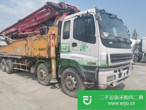 河北出售二手三一48米泵車