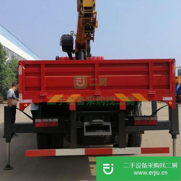 湖北出售二手東風T5前四后八14噸隨車吊