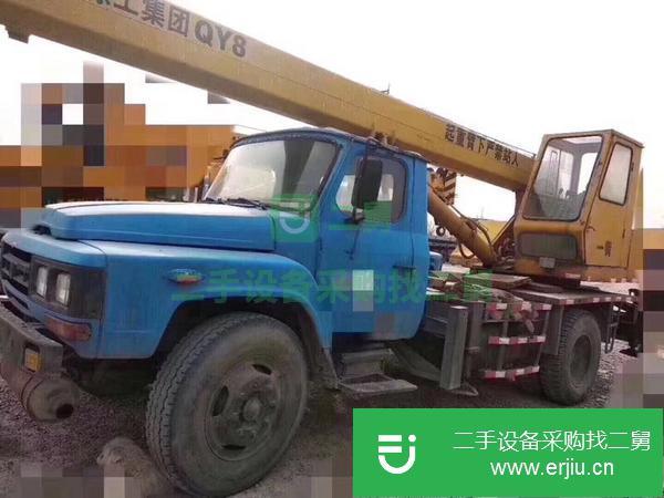 河北出售二手徐工8噸吊車