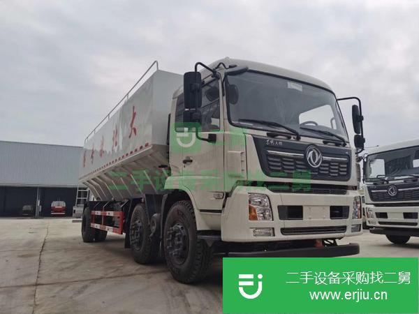 湖北出售二手30噸散裝飼料運輸車