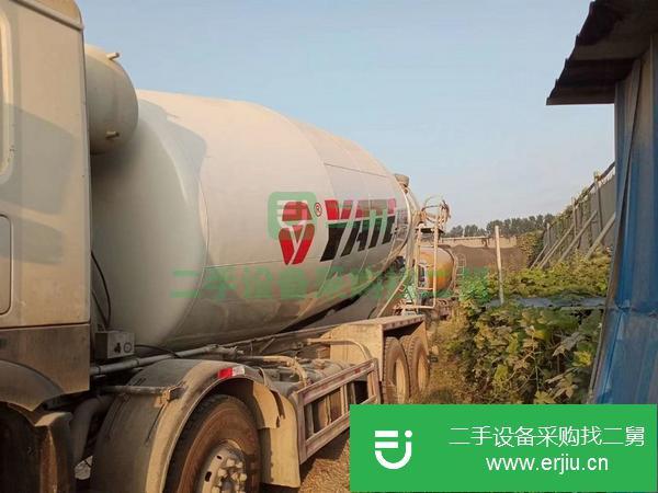 吉林出售二手豪沃大20方攪拌車