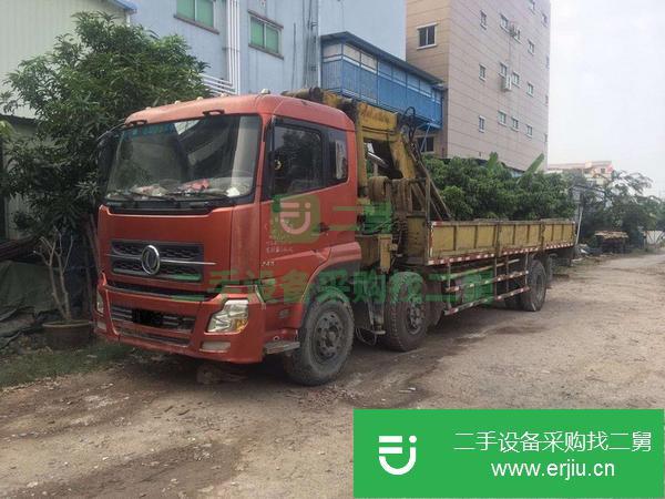 貴州出售二手12噸折臂隨車吊