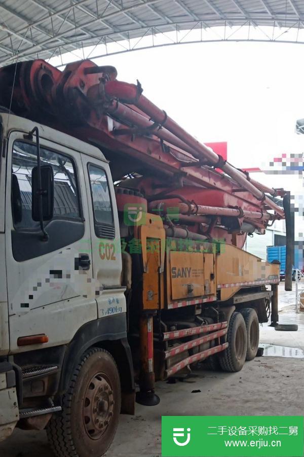 廣西出售二手三一46米泵車