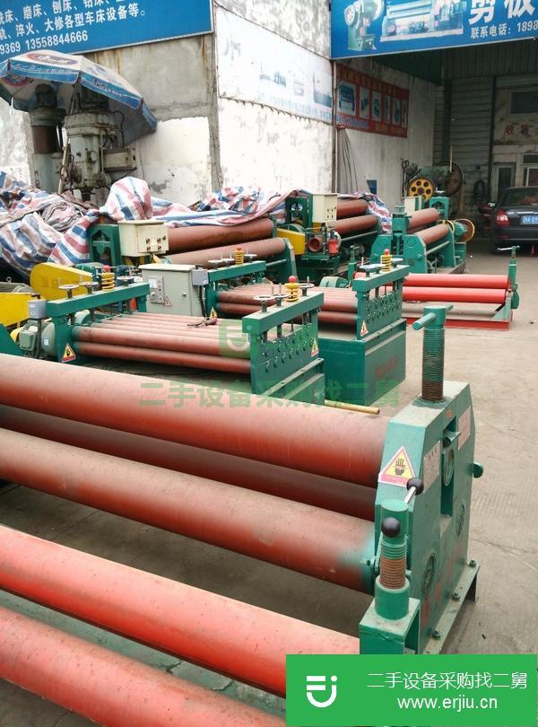 河南出售二手機(jī)械式三輥卷板機(jī)