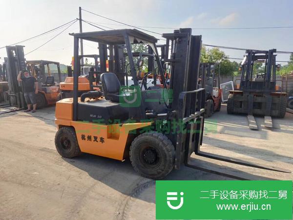 安徽出售二手杭州三噸叉車