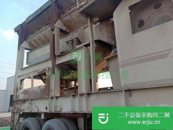 河南出售二手移動式破碎機