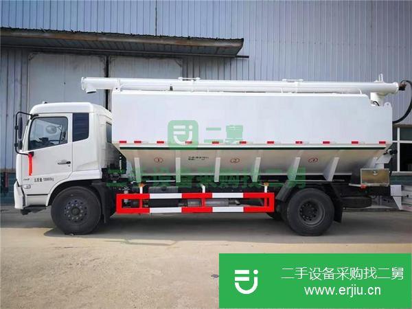 貴州出售二手柳汽乘龍H5前四后四三軸國六散裝飼料運輸車