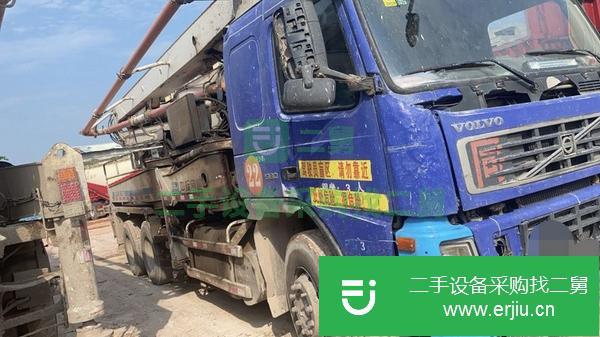 河北出售二手沃爾沃37米泵車