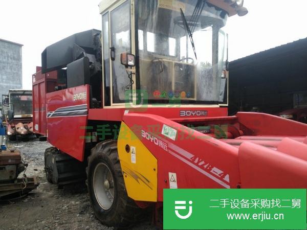 安徽出售二手博遠玉米收割機