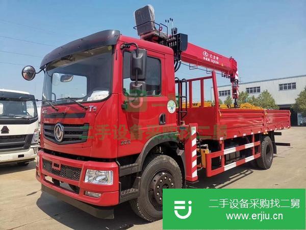 江蘇出售二手單橋8噸隨車吊