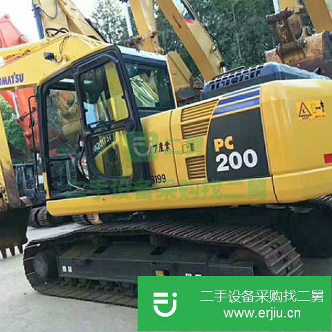 上海出售二手小松200挖掘機