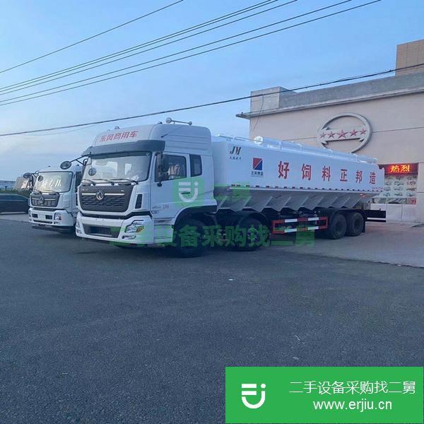 湖北出售二手散裝飼料運輸車