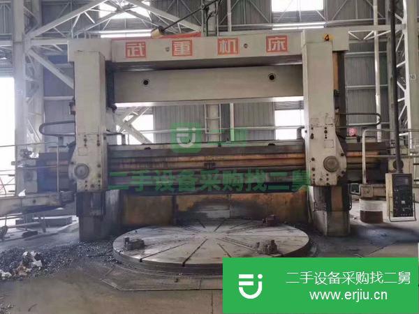 福建出售二手武漢重型5米雙柱立式車床