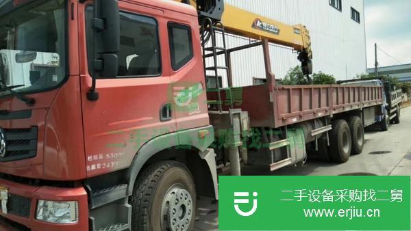湖北出售二手后八輪12噸隨車吊