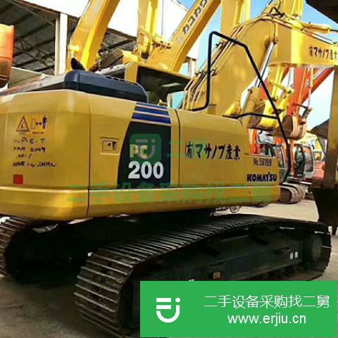 上海出售二手小松200挖掘機