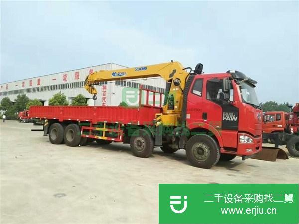 貴州出售二手柳汽前四后八乘龍隨車吊