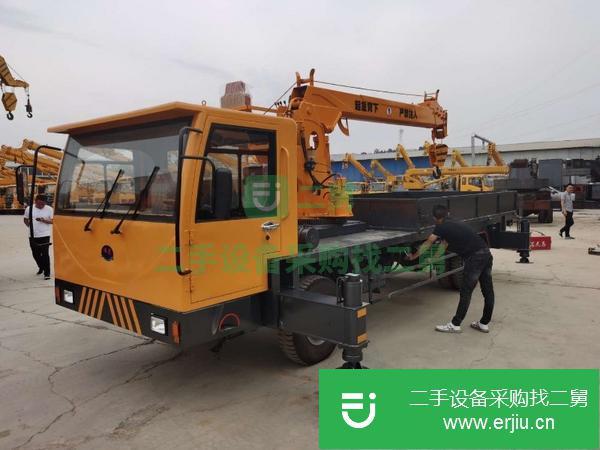 山東出售二手4噸自制隨車吊