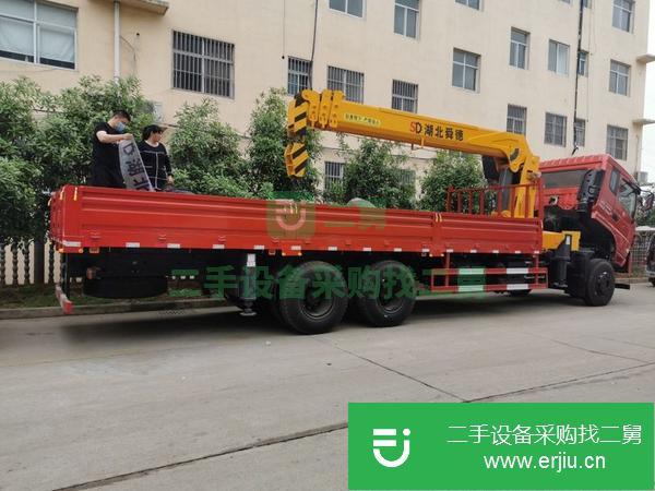湖北出售二手東風后八輪14噸隨車吊