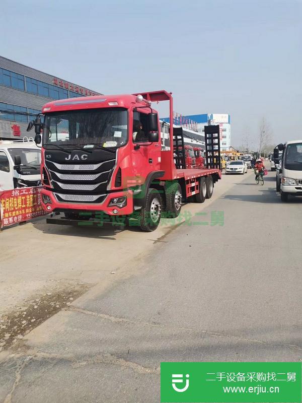 上海出售二手江淮前四后八平板運(yùn)輸車