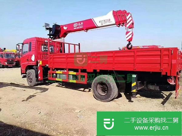 湖北出售二手8噸隨車吊