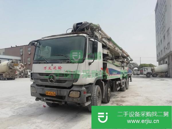 江蘇出售二手中聯牌56米泵車
