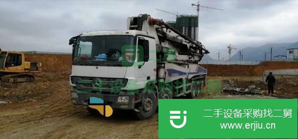 河北出售二手中聯49米泵車