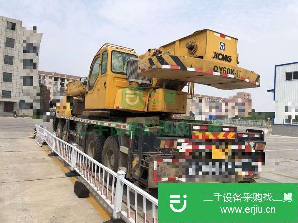 湖北出售二手徐工50k-2汽車吊