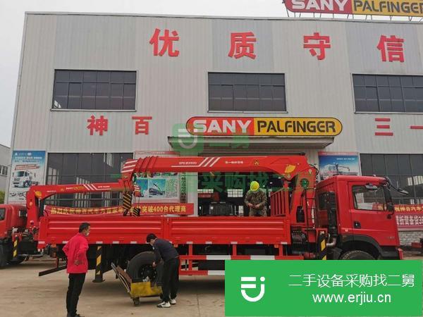 福建出售二手三一12噸隨車吊