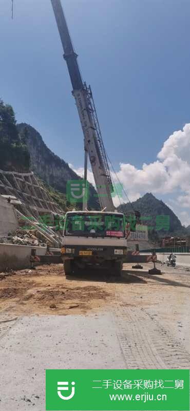 云南出售二手中聯25噸汽車吊