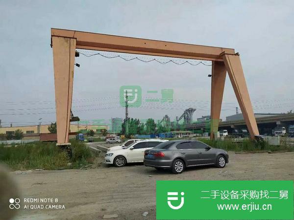 安徽出售二手25噸全包廂龍門吊