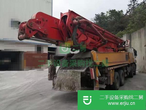 江蘇出售二手53米泵車一臺