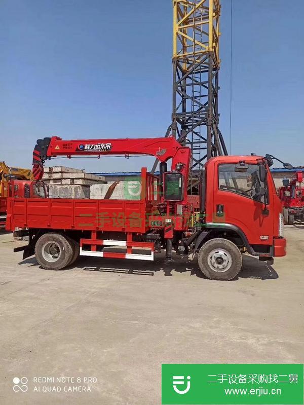 湖北出售二手精品藍(lán)牌吊車(chē)
