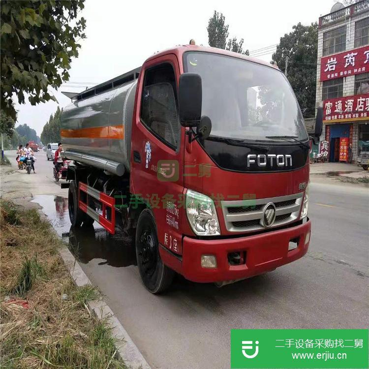 山東出售二手福田油罐車