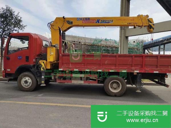安徽出售二手6.3噸徐工隨車吊