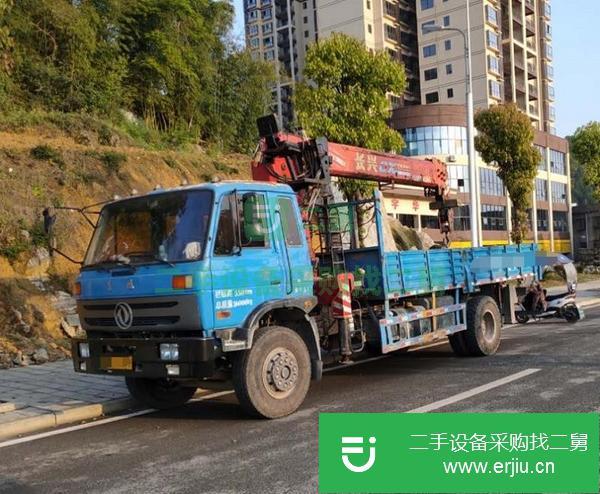 貴州出售二手長興10噸隨車吊