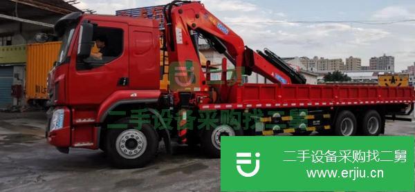 廣東出售二手12噸隨車吊