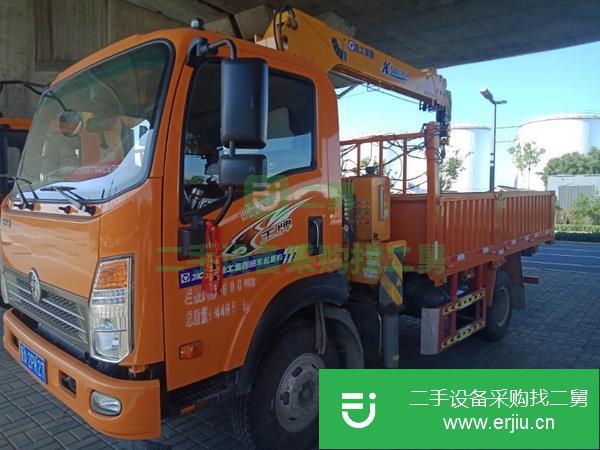 山西出售二手徐工五噸隨車吊