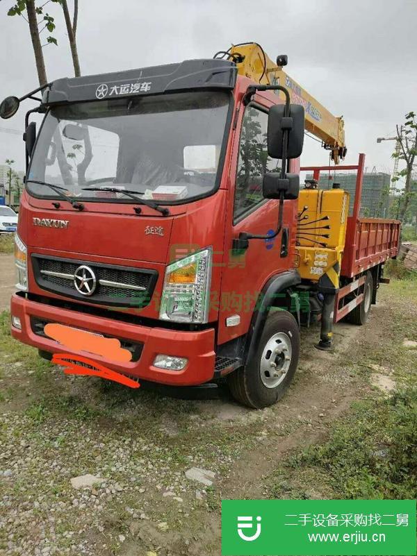 安徽出售二手6.3噸徐工隨車吊