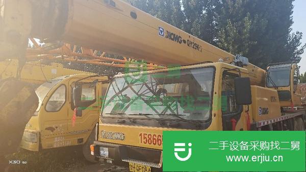山東出售二手徐工25k－11吊車
